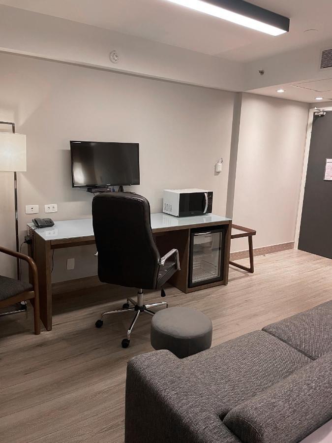 ساو باولو Flat Particular Incrivel Dentro Do Hotel M Ibirapuera Em Moema المظهر الخارجي الصورة